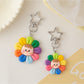 Keypus - Cute Colorful Sunflower Keychain
