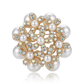 Brovia - Fashion Alloy Suit Cardigan Accent Brooch