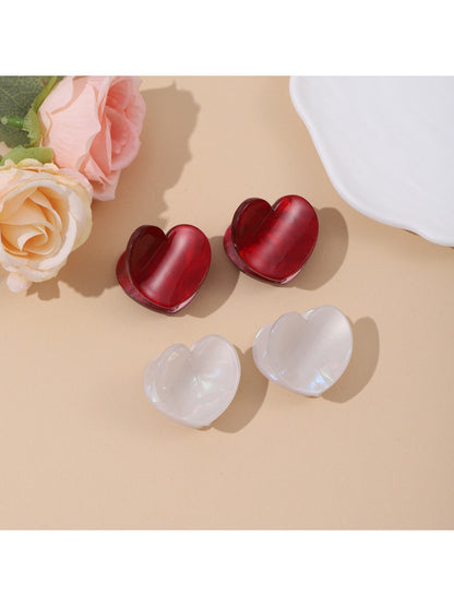 Beau - Valentine's Day Small Heart Shaped Hair Clip