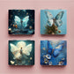 Mirroray - Portable Square Printed Pocket Makeup Mirror
