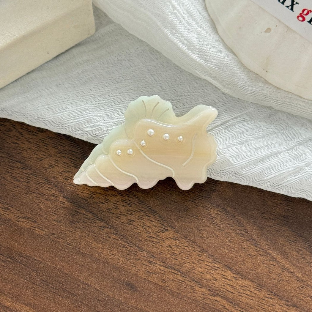 Beau - Ocean Style Acetate Sea Motif Hair Clip