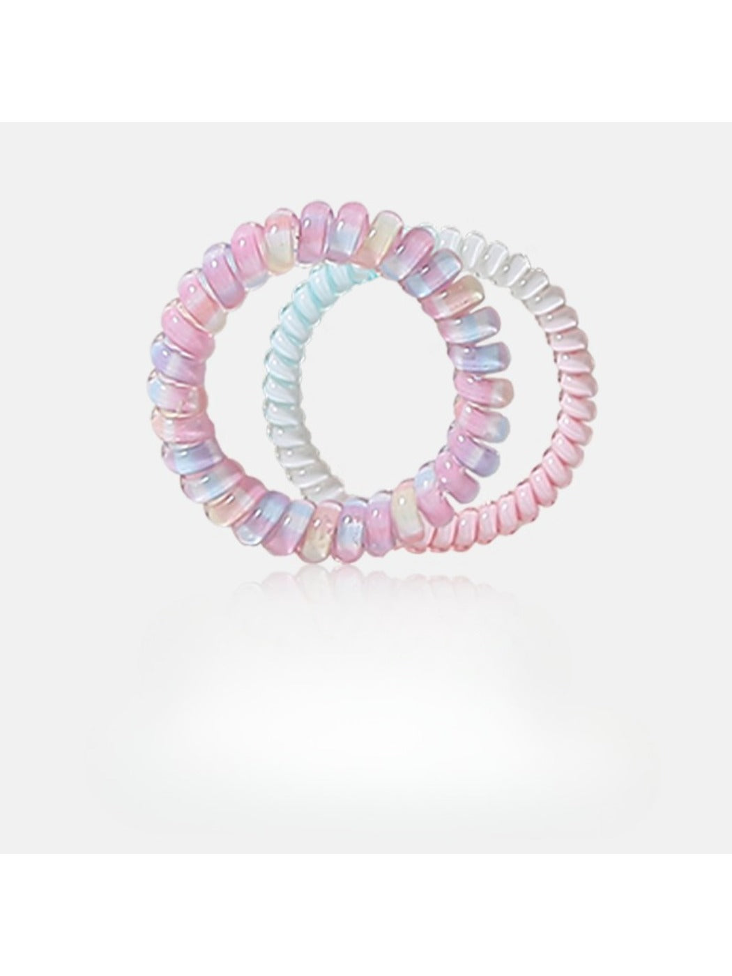 Gifty - 2 Pack Coiled Hair Ties Set
