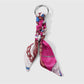 Keypus - Y2K Twisted Scarf Detail Alloy Keychain Bag Charm
