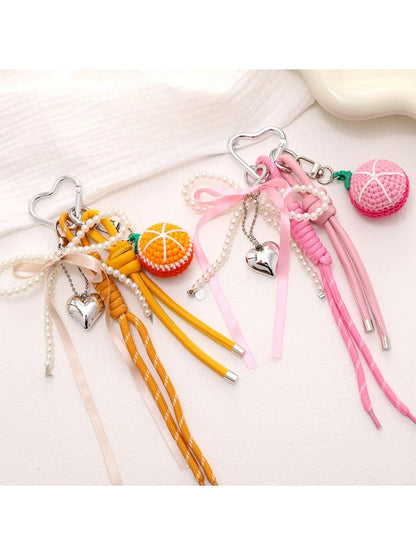 Keypus - Cute Fruit-Shaped Pendant Keychain