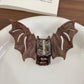 Beau - Halloween Marble Bat Wing Claw Clip