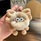 Keypus - Bow Coal Plush Keychain