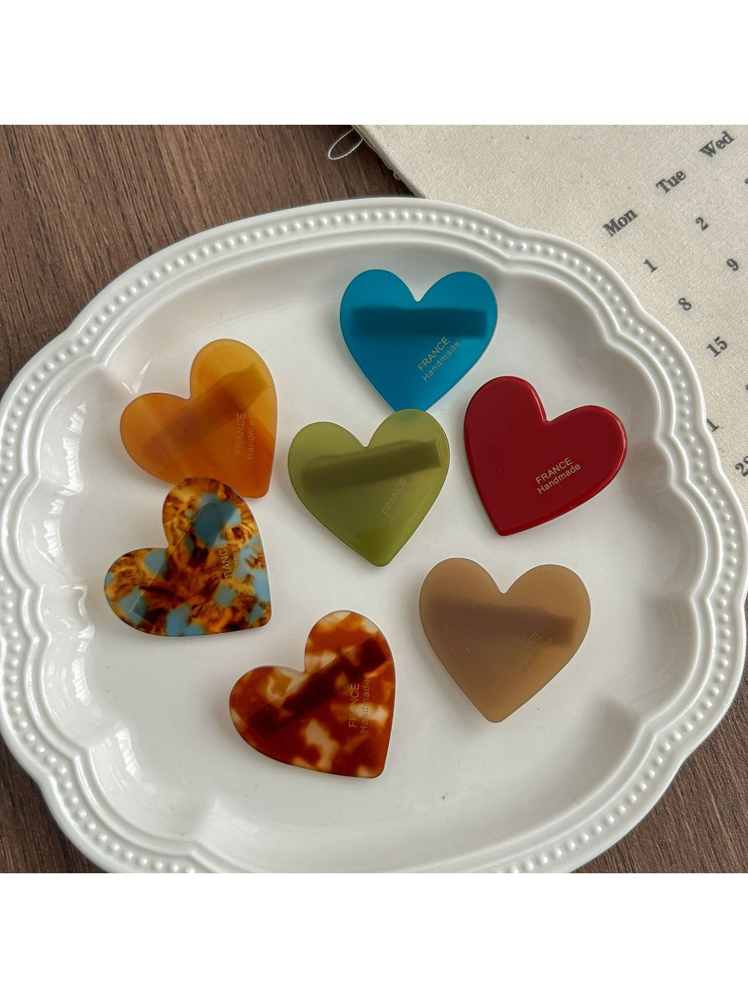 Beau - Sweet Heart Shaped Hair Clip