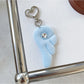 Keypus - Plush Look Angel Wing Purse Charm Keychain