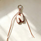 Keypus - Modern Minimalist Letter Bag Charm Keychain