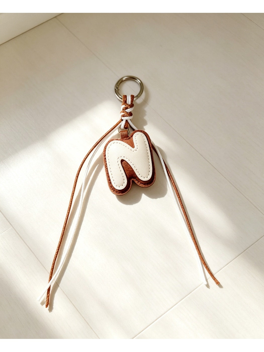 Keypus - Modern Minimalist Letter Bag Charm Keychain