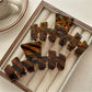Beau - Fishbone Design Claw Clip