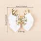 Beau - Christmas Bow Deer Antler Hair Clip