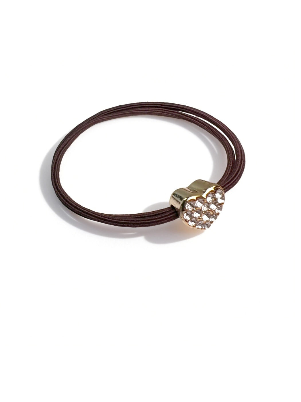 Gifty - Shiny Heart-Shaped Hair Tie