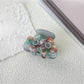 Beau - Fashionable Acetate Flower Pattern Hair Clip