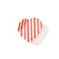 Beau - Polka Dot Heart Acetate Fiber Claw Clip