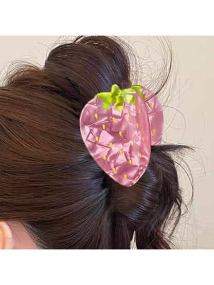Beau - Strawberry-Shaped Hair Clip