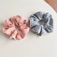 Gifty - Retro Ink Print Polyester Hair Scrunchie