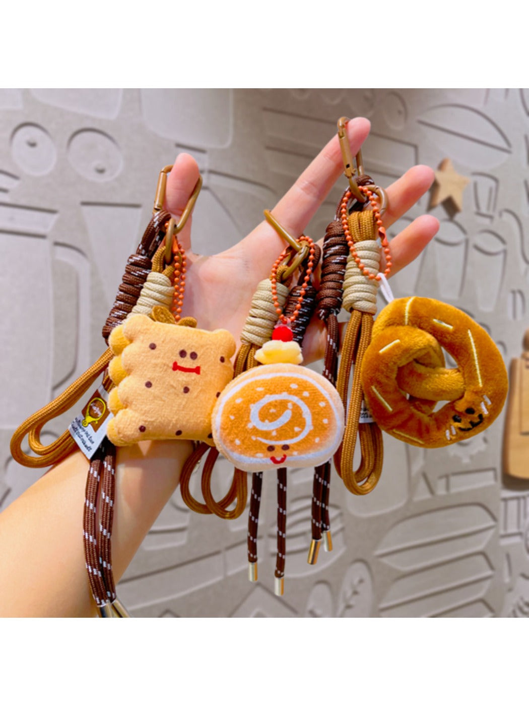 Keypus - Plush Gourmet Pretzel Keychain