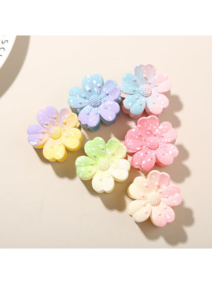 Beau - Gradient Five Petal Hair Claw Clip