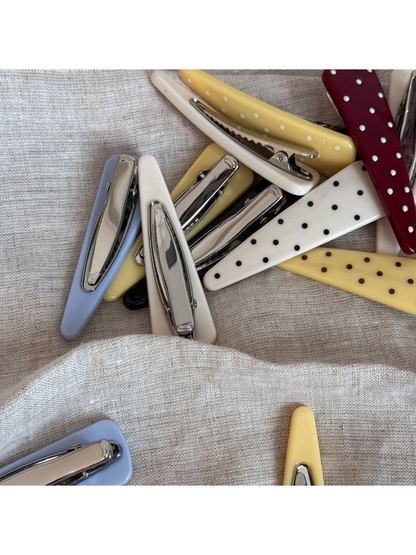Beau - Irregular Triangle Polka Dot Hair Clip
