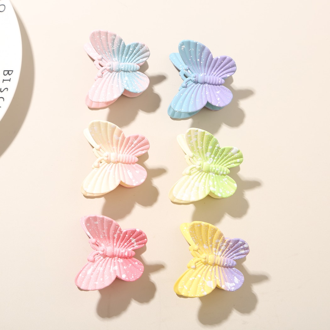 Beau - PS Alloy Butterfly Side Styling Claw Clip