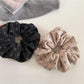 Gifty - Floral Knit Hair Scrunchie Hair Tie