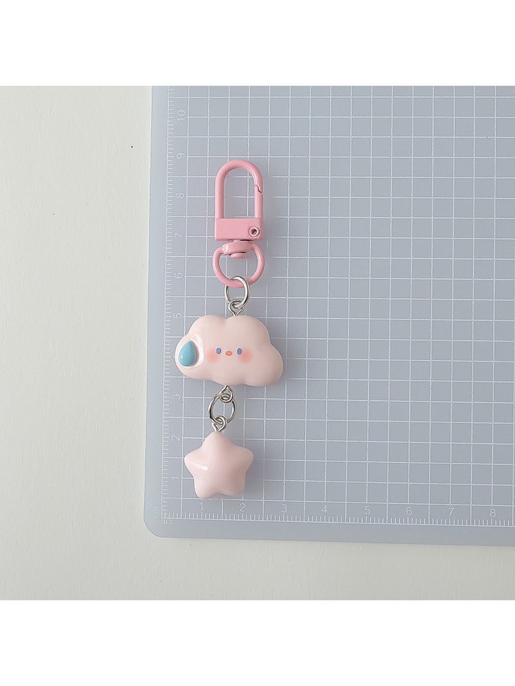 Keypus - Quirky Cloud Colorful Star Keychain