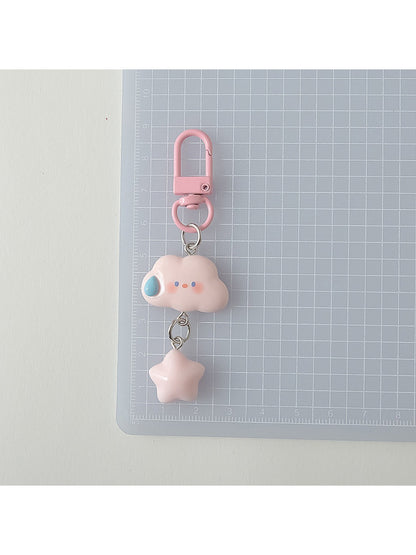 Keypus - Quirky Cloud Colorful Star Keychain