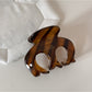 Beau - Irregular Acetate Alloy Hair Claw Clip