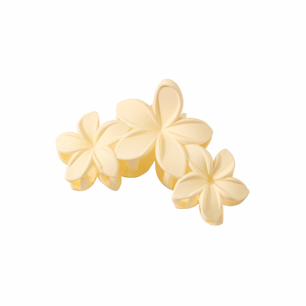 Beau - Petal Design Matte Back Hair Styling Claw Clip