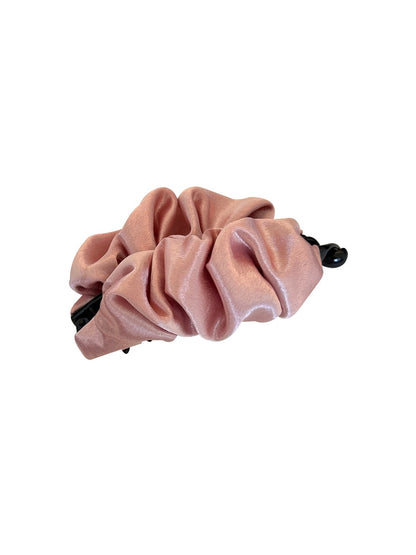 Beau - Polyester Blend Pleated Banana Clip