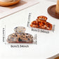 Beau - Textured Half Circle Hair Claw Clip