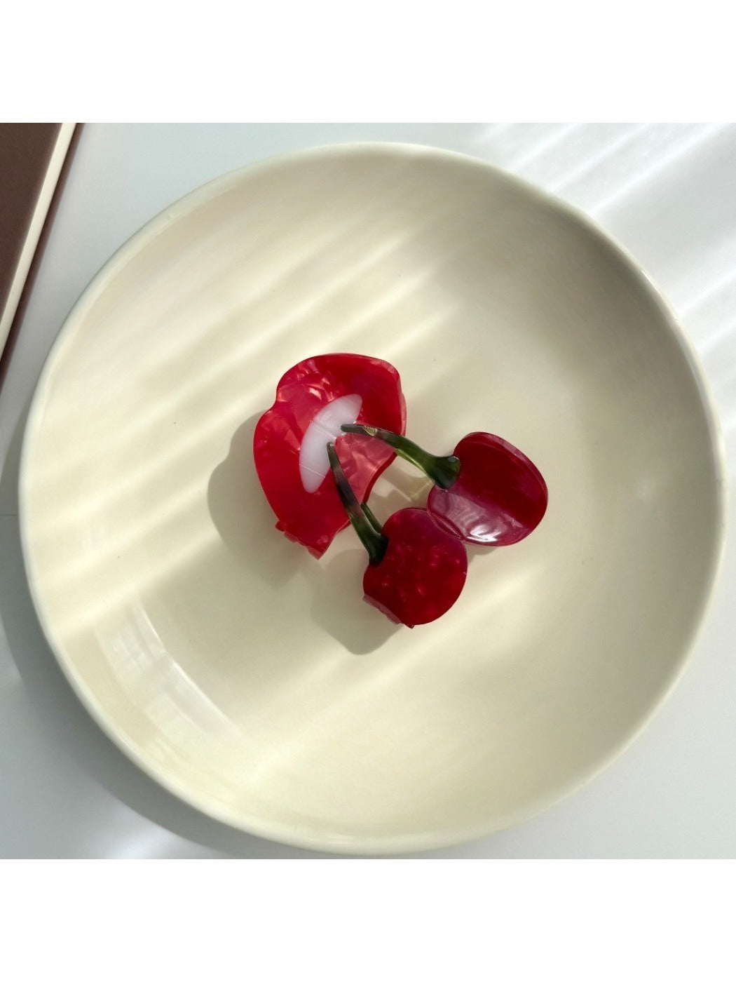 Beau - Red Cherry Hair Clips