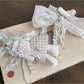 Beau - Mixed Material Rabbit Motif Decorative Banana Clip