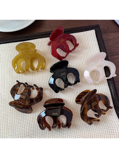 Beau - Retro Acetate Fashion Hair Clip