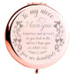 Mirroray - Portable Round Handheld Touch-Up Mirror