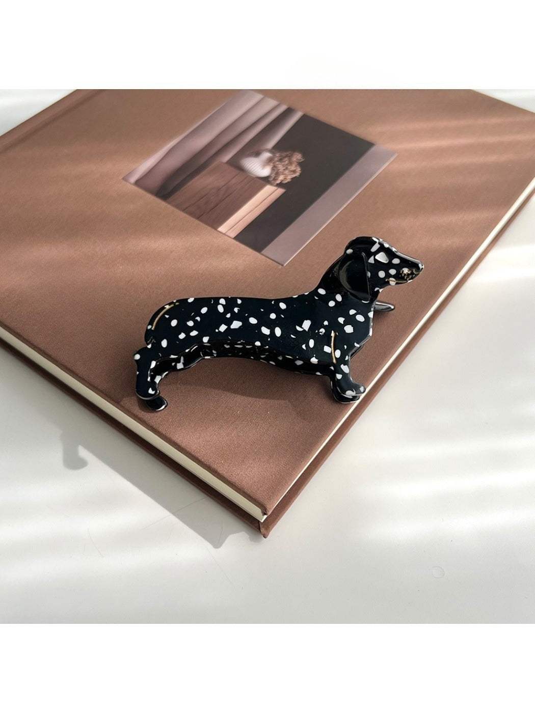 Beau - Cute Dachshund Hair Clip
