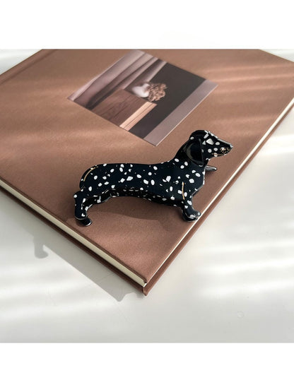 Beau - Cute Dachshund Hair Clip