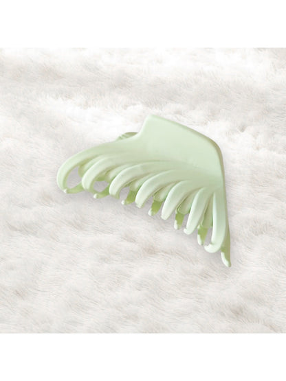 Beau - Plastic Arc Geometric Multi-Tooth Claw Clip