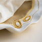 Earedge - Leaf O-Shaped Ear Studs