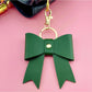 Keypus - Modern Simple Bow Shape Bag Charm Keychain