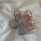 Beau - Glossy Plastic Flower Shape Claw Clip