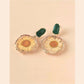 Earedge - Resin Daisy Floral Earrings
