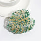 Beau - Vine Leaf Shaped Acetate Hair Clip