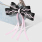 Keypus - Lace Bow Star Charm Decorative Keychain