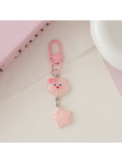 Keypus - Adorable Cloud Shaped Star Keychain