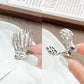 Beau - Skeleton Hand Halloween Style Claw Clip