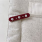 Beau - Floral Rectangular Hair Clip