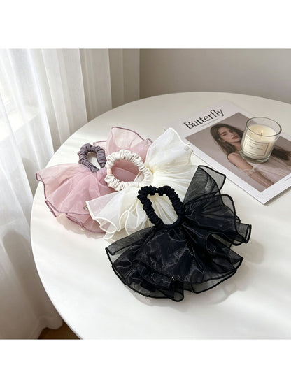 Gifty - Ruffled Layered Organza Style Scrunchie