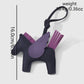 Keypus - Cute Angel Wing Pegasus Keychain